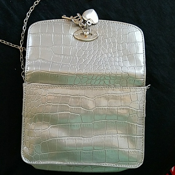 Silver evening bag purse - Picture 6 of 7